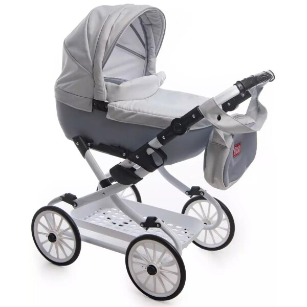 

Коляска для кукол Broco Mini Avenu 2020 12 Серый