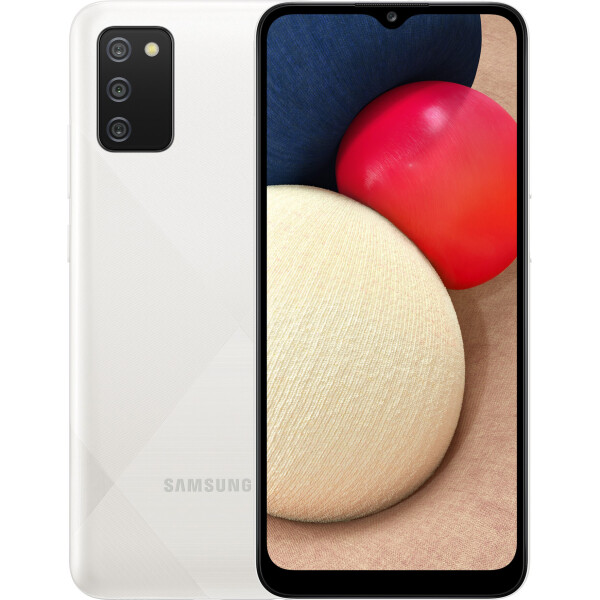 

Samsung Galaxy A02s 3/32GB White (SM-A025FZWESEK)