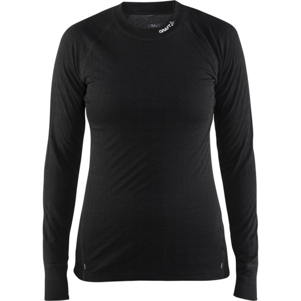 

Термобелье Craft Nordic Wool Crew Neck W 9975 Black/Dark Grey Mealange L (1904113)