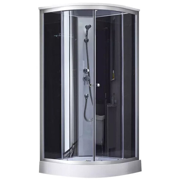 

Душевой бокс Q-tap SB9090.1 SAT (Black/Grey)