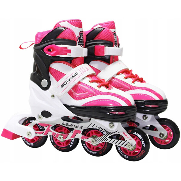 

Роликовые коньки SportVida SV-LG0043 Size 35-38 White/Pink