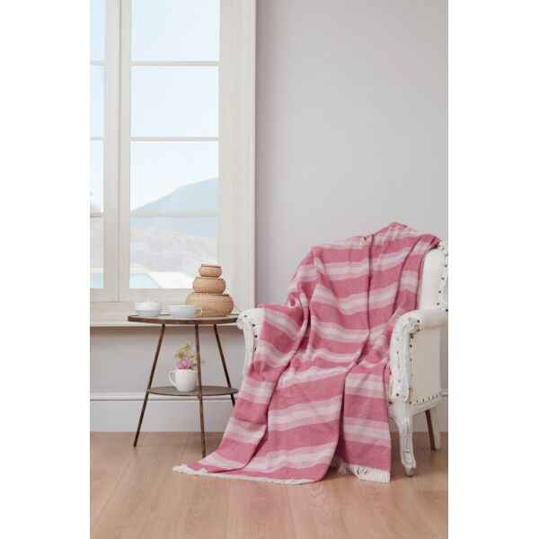 

Плед-накидка Eponj Home - Denizli Kareli 190*220 pembe розовый (svt-2000022283205)