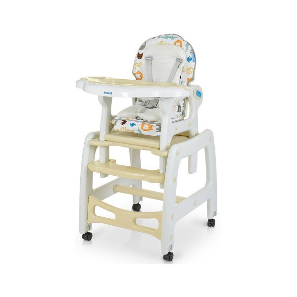 

Стульчик для кормления Bambi M 1563 (animal beige)