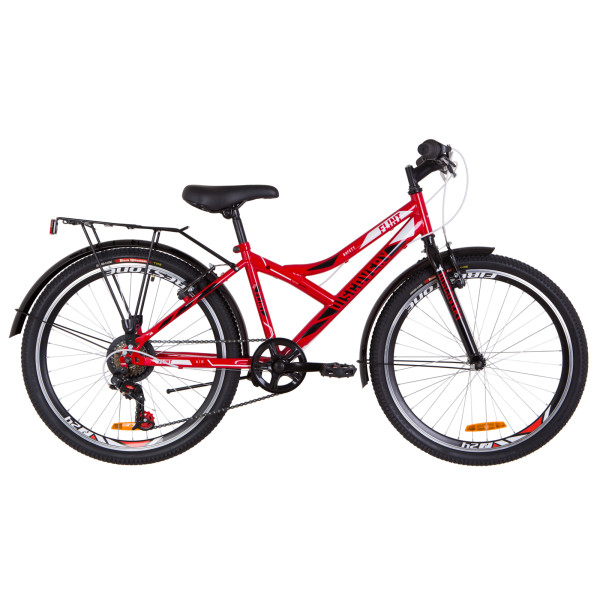 

24" Discovery FLINT MC 14G Vbr 14" St красно-бело-черный с багажником St, с крылом St 2019 (OPS-DIS-24-127)
