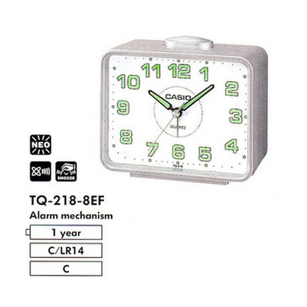 

Настольные часы Casio TQ-218-8EF