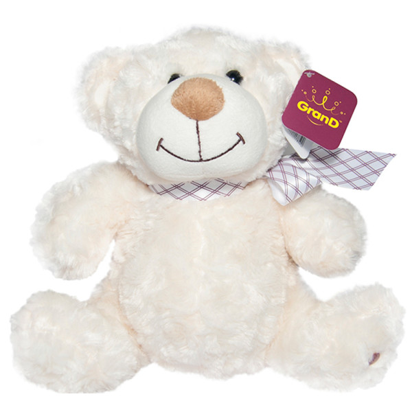 

Мягкая игрушка Grand Classic Медведь (белый, с бантом, 25 cm) (2503GMB)