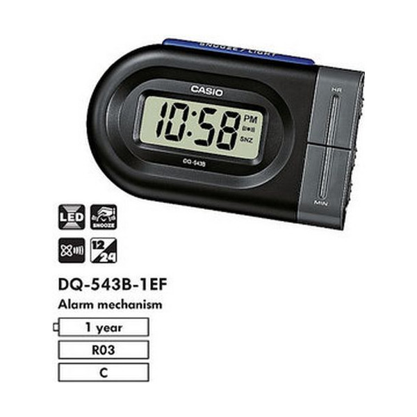 

Настольные часы Casio DQ-543B-1EF