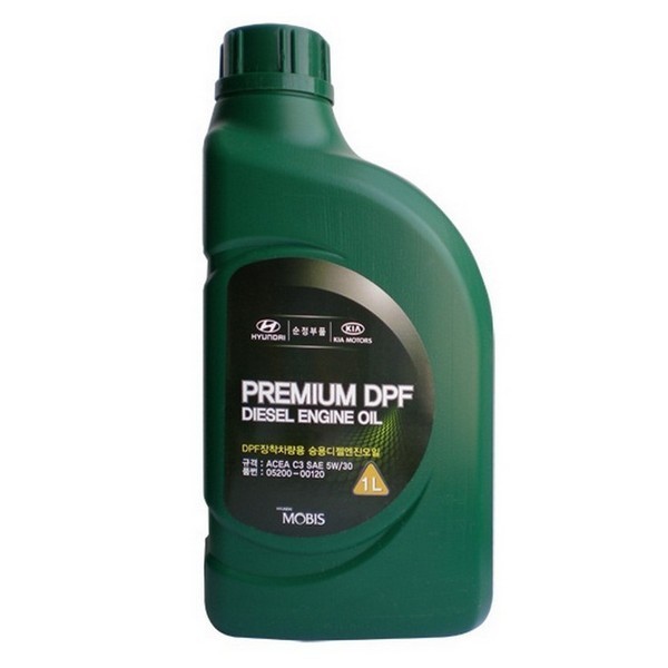 

Моторное масло OE Hyundai Premium DPF 5W-30 1 л. (0520000120)