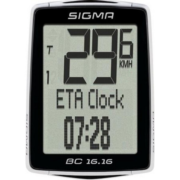 

Велокомпьютер Sigma Sport BC 16.16 01616