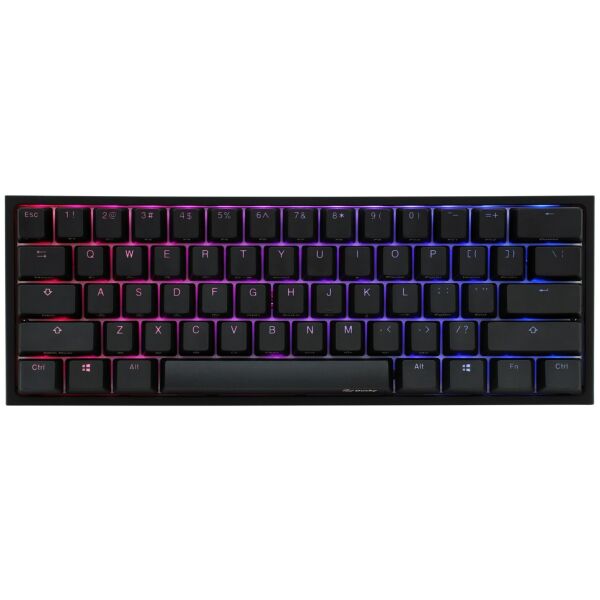 

Клавиатура Ducky One 2 Mini Cherry Blue RGB UA/RU Black/White (DKON2061ST-CRUPDAZT1)