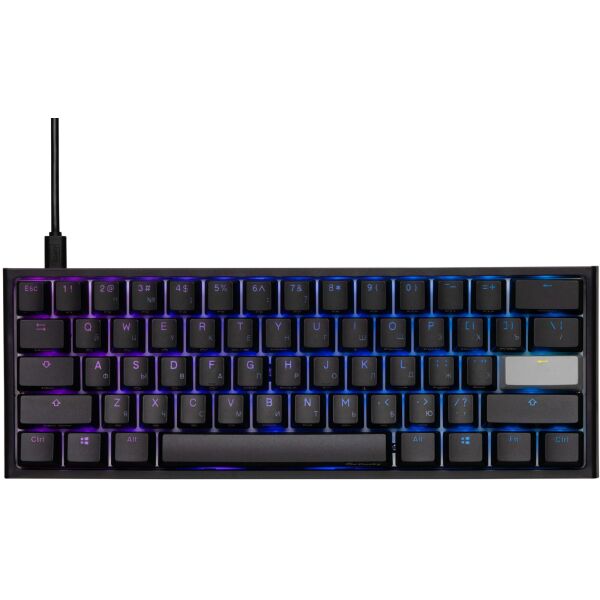 

Клавиатура Ducky One 2 Mini Cherry Red RGB UA/RU Black/White (DKON2061ST-RRUPDAZT1)