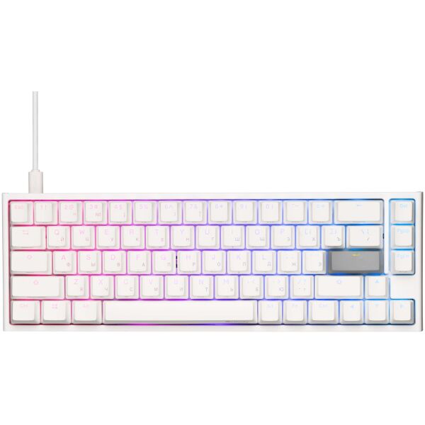 

Клавиатура Ducky One 2 SF Cherry Black RGB RU White (DKON1967ST-ARUPDWWT1)