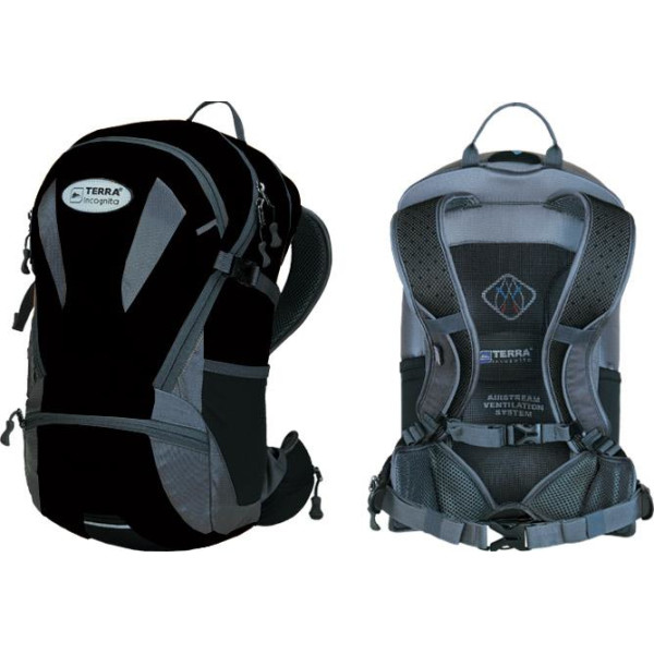 

Рюкзак Terra Incognita Velocity 16 черный/серый