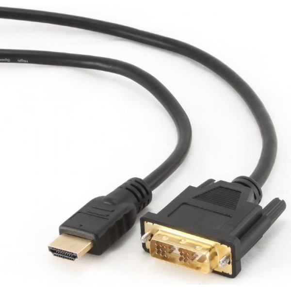 

Кабель Cablexpert HDMI-DVI 1,8 м (CC-HDMI-DVI-6)