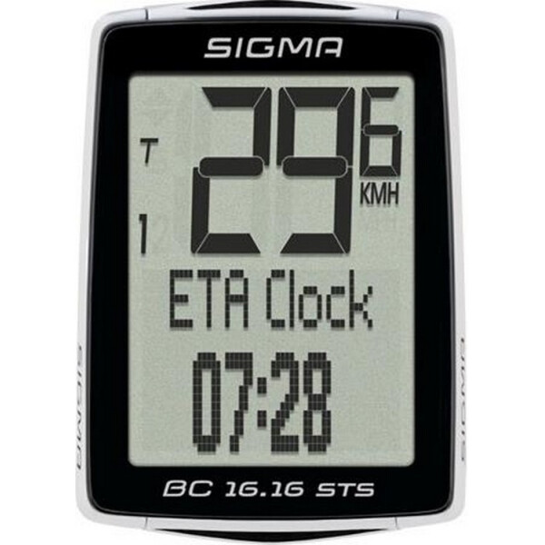 

Велокомпьютер Sigma Sport BC 16.16 STS/CAD 01618