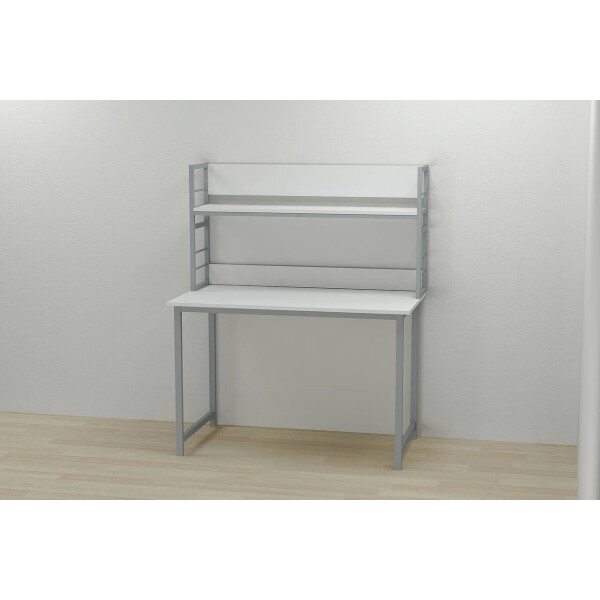 

Надстройка для стола Ferrum-decor Линкольн 60x100x28 Серый ДСП Белое (LIN0015)