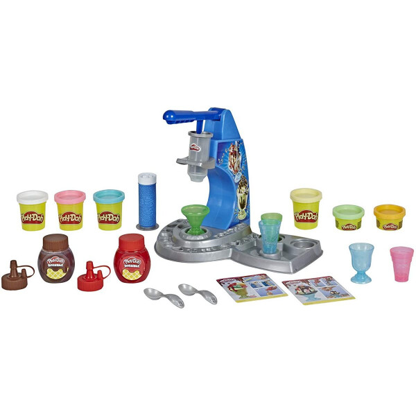 

Игровой набор Плей До Сделай мороженное Play-Doh Kitchen Creations Drizzy Ice Cream Playset Featuring Drizzle Hasbro E6688