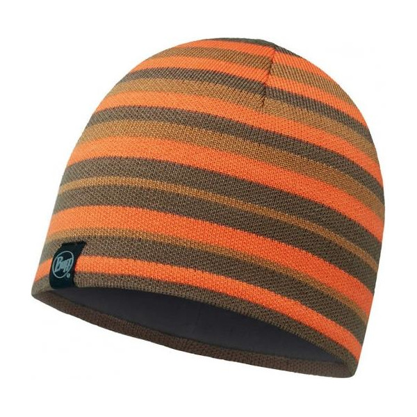 

Buff Knitted & Polar Hat Laki Stripes Fossil (113520.311.10.00)