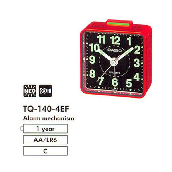 

Настольные часы Casio TQ-140-4EF