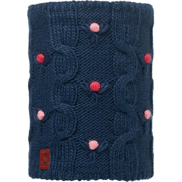 

Бафф Buff Junior Knitted & Polar Fleece Neckwarmer Dysha Dark Navy (113535.790.10.00)