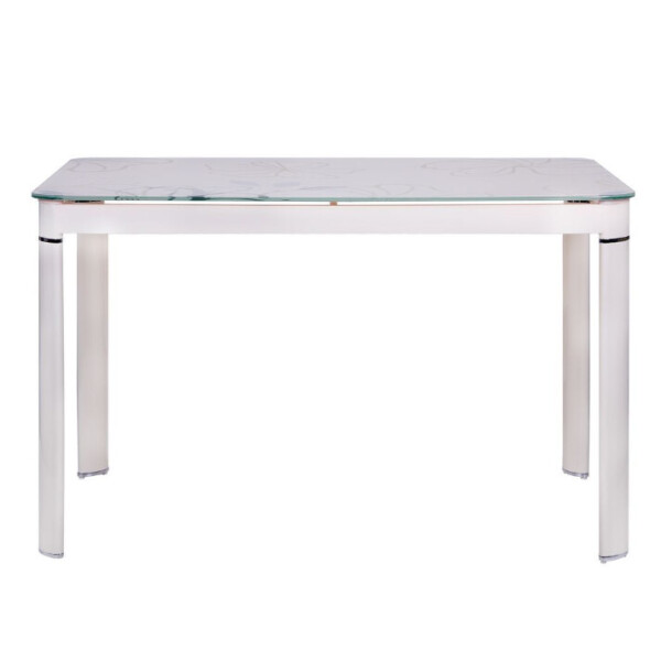 

Стол Эмбер 1200*700*750 База топлёное молоко/Стекло топлёное молоко