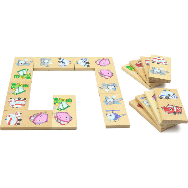 

Домино Мир деревянных игрушек Транспорт (Д393)