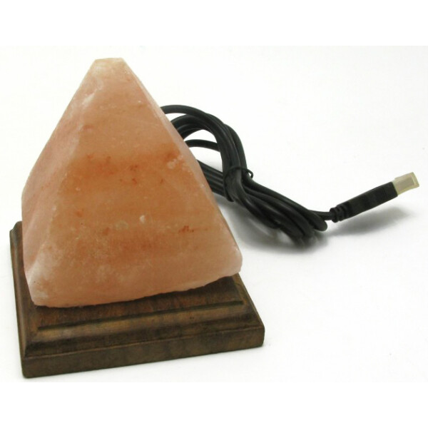

Настольная лампа Darshan соляная Usb пирамида S-03 10Х9Х9 См Гималайская Соль 25670