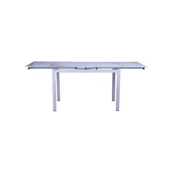 

Обеденный стол AMF Мишель B179-34 2000/1200*800*770 база-белый/ стекло-белый