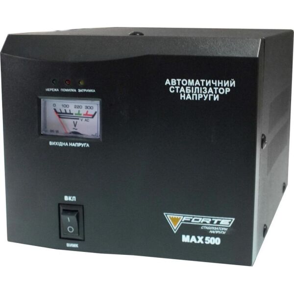 

Стабілізатор напруги Forte MAX-500VA