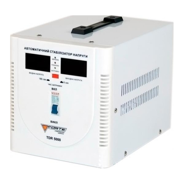 

Стабилизатор напряжения Forte TDR-5000VA (22652)