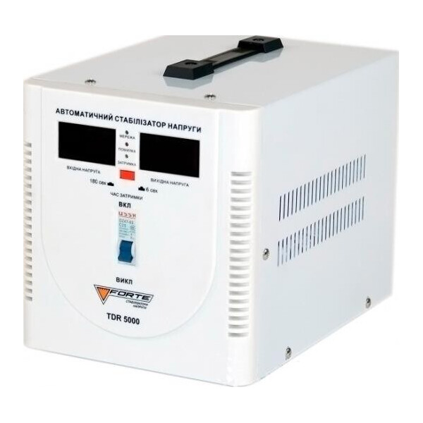 

Стабилизатор напряжения Forte TDR-5000VA 5кВт