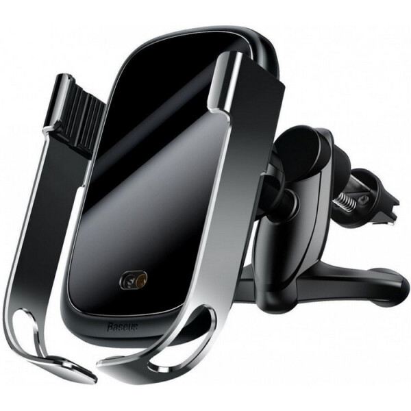 

Автомобильный держатель для телефонов Baseus Rock-solid Electric Holder Wireless charger kit с беспроводной зарядкой Silver (WXHW01-B0S)