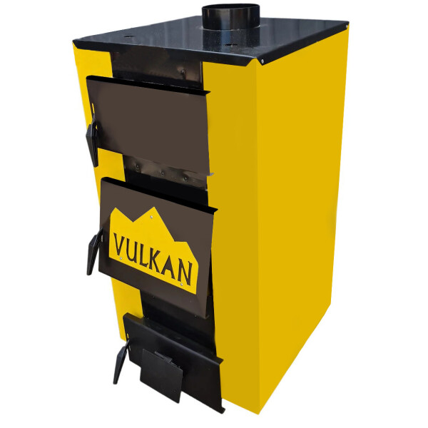 

Котел твердотопливный Vulkan Standart 18 кВт (утепленный)