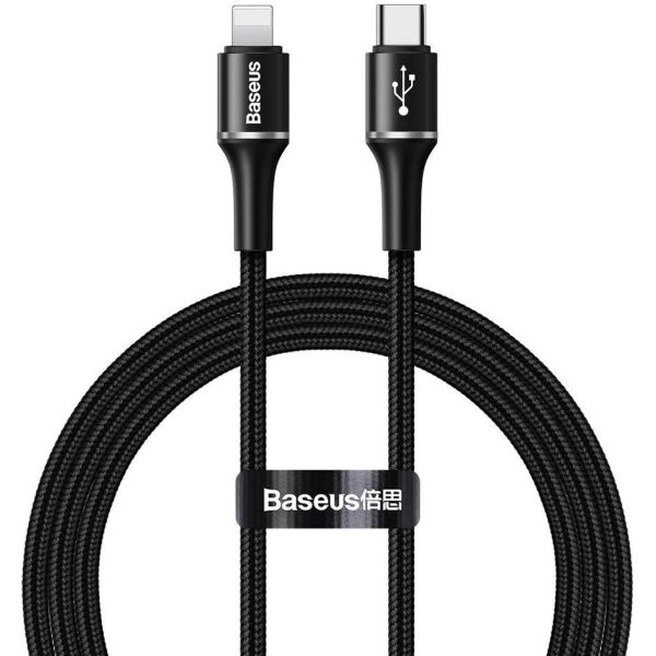 

Baseus Halo Type-C to iP PD 18W 1m Black