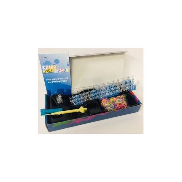 

Набор резинок для плетения браслетов Rainbow Loom 600 шт в наборе с овальным станком