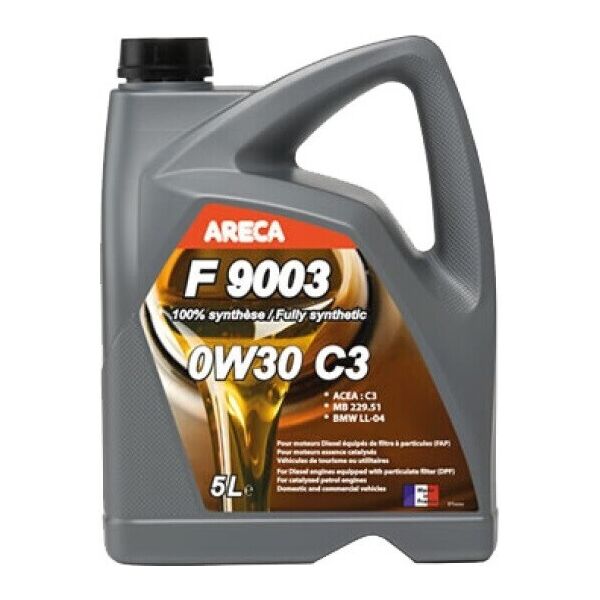 

Моторное масло Аreca F9003 0W-30 С3 5л