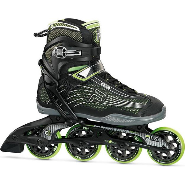 

Роликовые коньки Fila Plume 84 45,5 Black/Green 2015