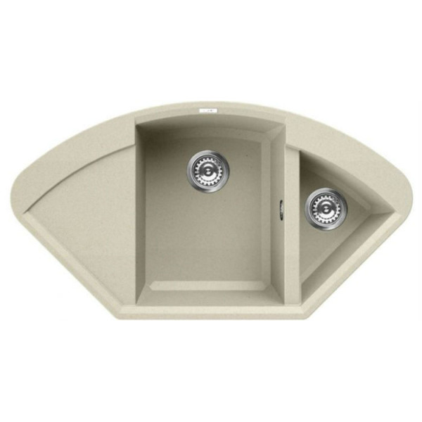 Кухонная мойка ELLECI Easy Corner bianco antico 62