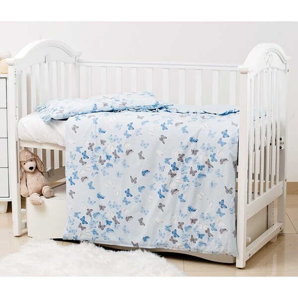 

Сменная постель 3 эл Twins Romantic Spring collection 3024-RS-04 Butterfly blue
