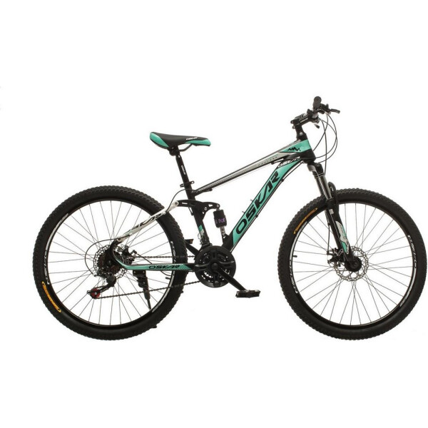

Oskar 26" S203 черно-бирюзовый