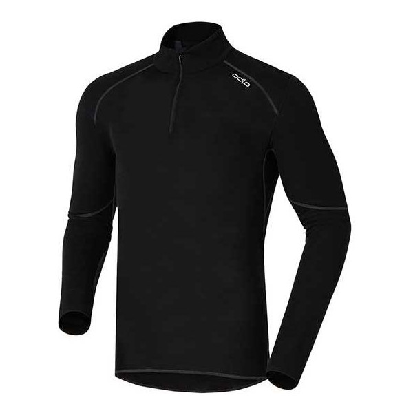

Термобелье ODLO Shirt l/s turtle neck 1/2 zip X-WARM black M