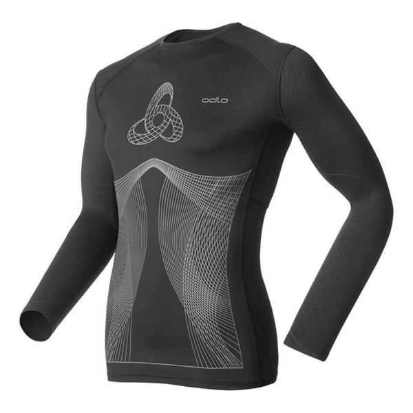 

Термобелье ODLO Shirt l/s crew neck MUSCLE FORCE black L