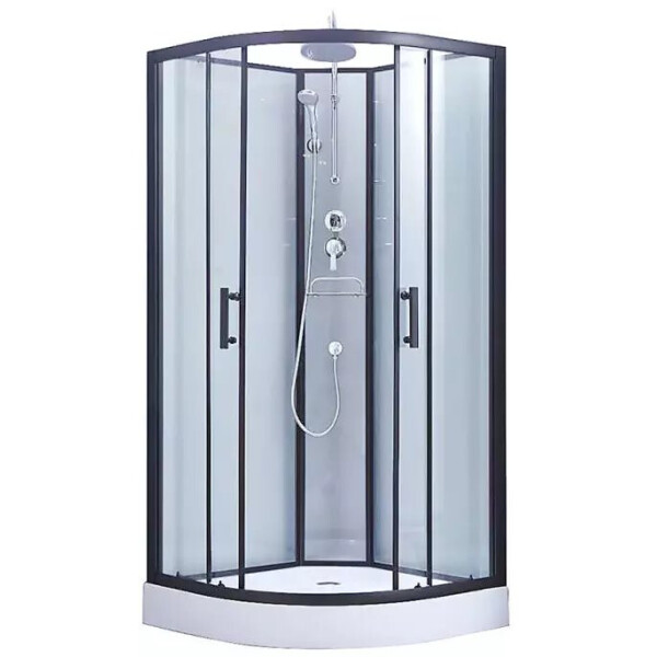 

Душевой бокс Lidz Majatek SB90x90.BLA.LOW.TR