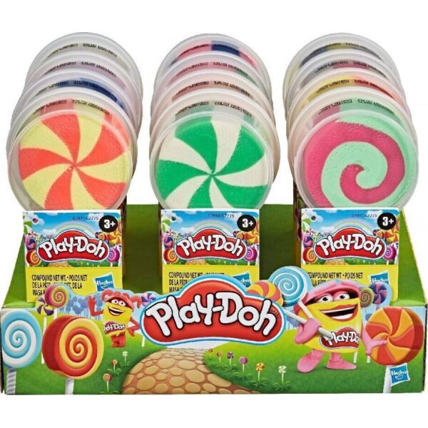 

Пластилин в баночке Hasbro Play-Doh Леденец 85 г (E7775_E7911)