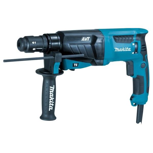 

Перфоратор Makita HR2631F, SDS-plus, 800Вт, 2.4Дж, 2.9кг