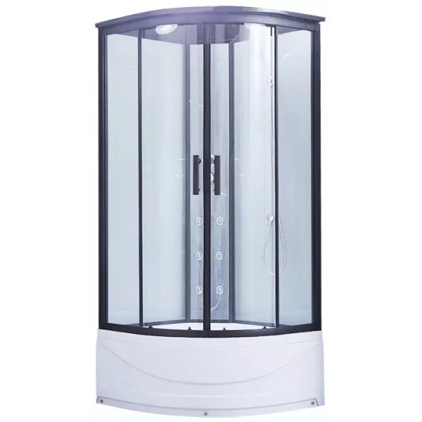 

Гидромассажный бокс Lidz Majatek SBM100x100.BLA.HIGH.TR