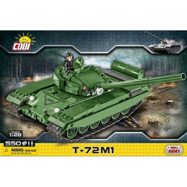 

Конструктор COBI Танк Т-72-М1 550 деталей (COBI-2615)