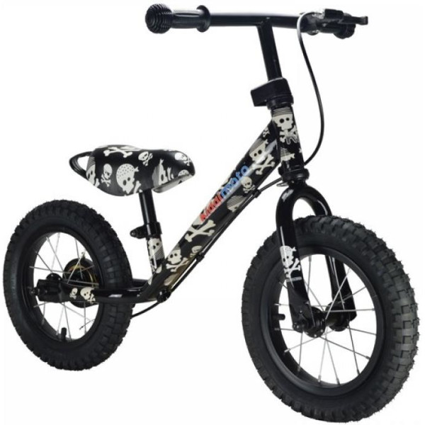 

Беговел 12" Kiddimoto Super Junior MAX SUPER SKULLZ алюмин (SKD-29-22)