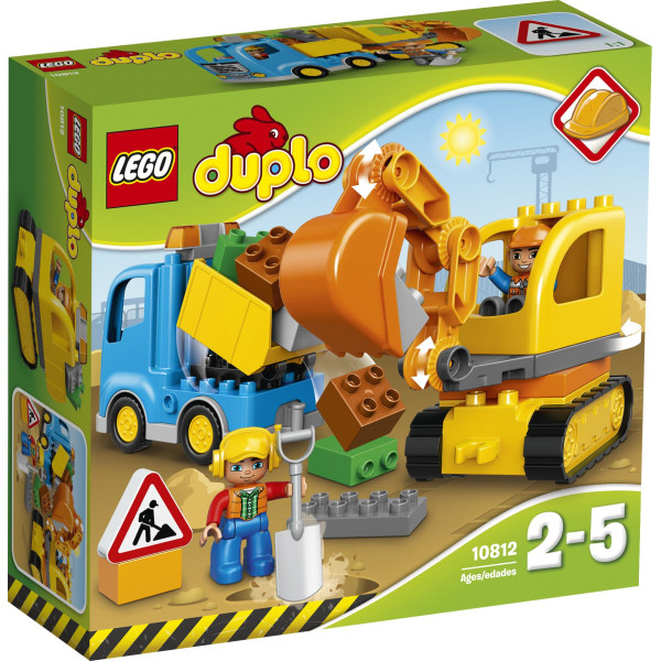 

Конструктор LEGO DUPLO Грузовик и гусеничный экскаватор (10812)