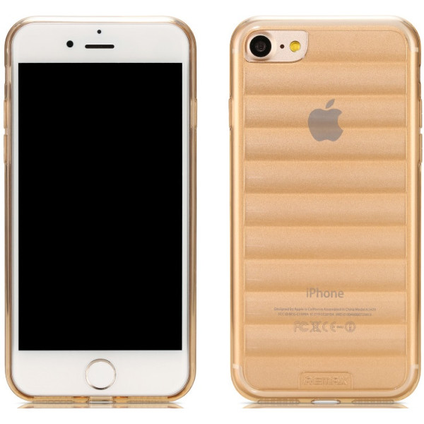 

Remax TPU Wave case Gold для iPhone 7